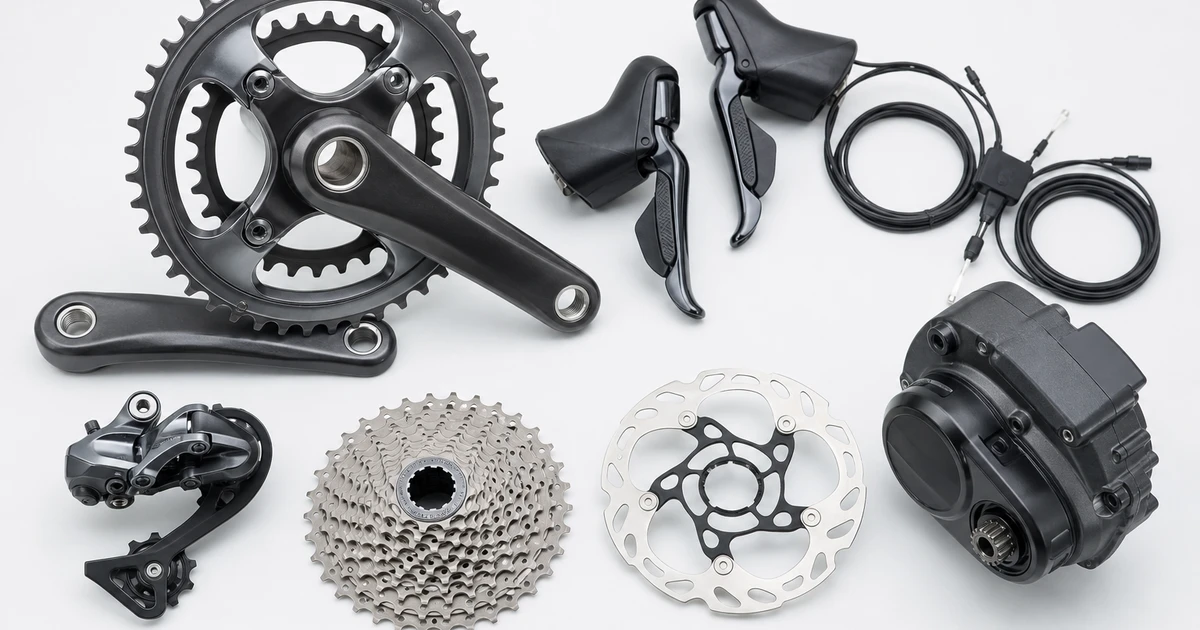 Хронология за 2000–2017: карточки Hollowtech II, Shadow RD/RD+, Dyna-Sys, Di2 7970, Center Lock, электромоторов STEPS и 10–11-скоростных …