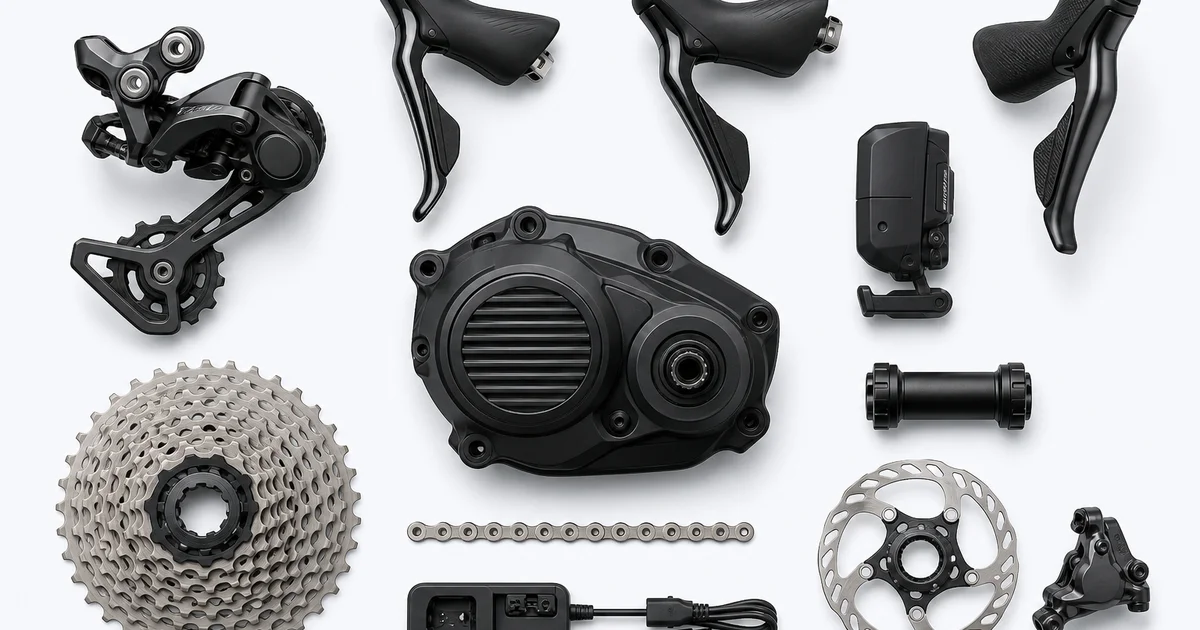 Обложка эпохи Shimano 2023–2024 — история технологий ВелоТема Хронология за 2023–2024: карточки CUES (U8000/U6000/U4000), 105 R7100, GRX RX820/RX825 Di2, моторов EP801/EP6 с Auto Shift, линейки ESSA …