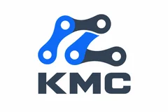 Логотип KMC — цепи и комплектующие для велосипедов