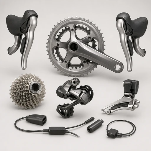 Dura-Ace Di2 7970 — электронная шоссейная группа раннего поколения