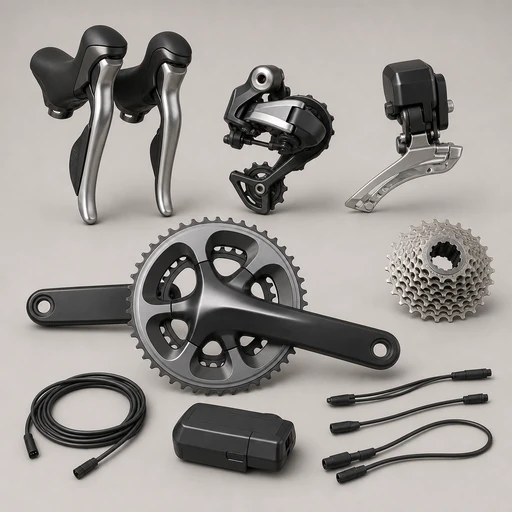 Ultegra 6700 — шоссейная группа с внутренней проводкой