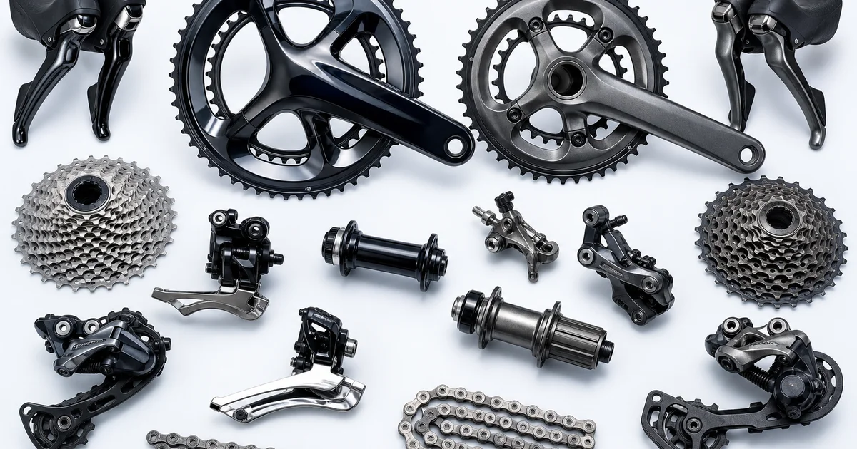 Страница сезона 2014-2015: XTR M9000, XTR Di2 M9050, 105 5800, Road Disc и Alivio M4000 в таблице новинок, официальный PDF и соседние сезоны