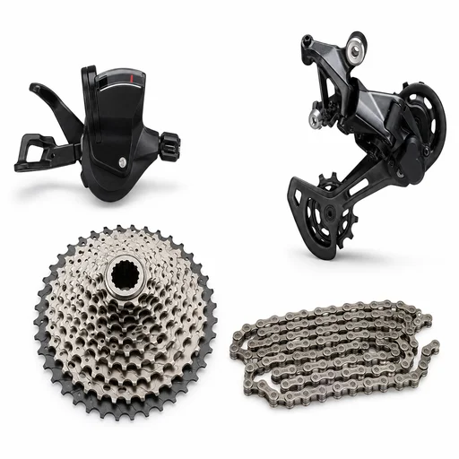 Deore M5100 и M4100 — 11s и 10s MTB на барабане HG
